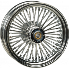 RR 48-SPK CHROME 18X5.5CUSH DR WIDE HUB 25MM ABS 00 LTR