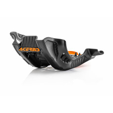 SKID PLATE BLACK/ORANGE