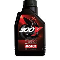 300V COMPETITION SYNTHETIC OIL 4T 15W50 1L 12/CASE