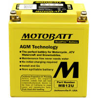 BATTERY MB12U SEALED FACTORY ACTIVATED