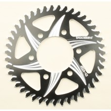 REAR CAT5 SPROCKET ALUMINUM 43T-520 BLK KAW
