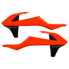 RADIATOR SCOOP FLUORESCENT ORANGE