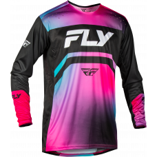 RAYCE BICYCLE JERSEY FUSCHIA/BLACK/TEAL LG