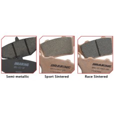 BRAKE PAD SET SEMI-METALLIC