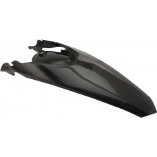 REAR FENDER W/TAILLIGHT TAB BLACK