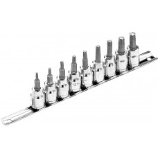 9 PC STAR BIT SOCKET SET