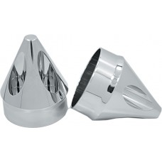 AXLE NUT COVER SPIKE CHROME 1