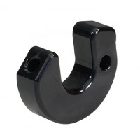 RIGG SADDLEBAG PLATE 20MM CATCH BLACK