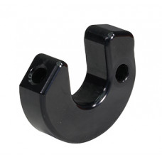RIGG SADDLEBAG PLATE 20MM CATCH BLACK