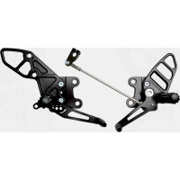 REAR SET COMPLETE BLK KAW REAR SET COMPLETE BLK KAW