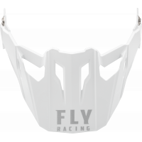 TREKKER SOLID HELMET VISOR WHITE
