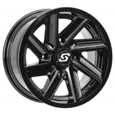 CHOPPER WHEEL 14X7 4/137 5+2 (+10MM) BLACK