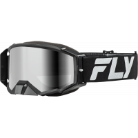 ZONE ELITE GOGGLE BLACK/SILVER W/ SILVER MIRROR/SMOKE LENS
