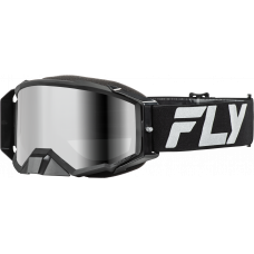 ZONE ELITE GOGGLE BLACK/SILVER W/ SILVER MIRROR/SMOKE LENS