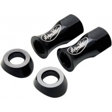 LITELOC RIM NUT AND WASHER 13MM BLACK