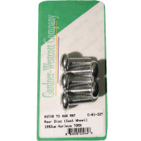 REAR BRAKE ROTOR TORX TORX BUTTONHEAD 92-UP CAST