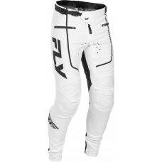 YOUTH RAYCE BICYCLE PANTS WHITE/BLACK SZ 18