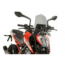 WINDSCREEN RACING LIGHT SMOKE KTM