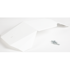 SKID PLATE WHITE FOR AXYS FRONT BUMPER S/M