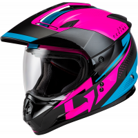 GM-11 DECIMA HELMET BLACK/PINK/BLUE LG GM-11 DECIMA HELMET BLACK/PINK/BLUE LG
