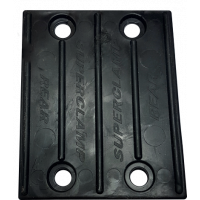 REAR CLAMP RUBBER PADS W/SCREWS