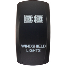 DASH SWITCH ROCKER FACE WINDSHIELD LIGHT