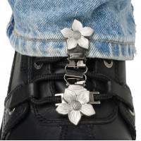 CLIPS FOR LACED BOOTS FLOWER