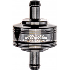 SUPER MINI FUEL FILTER BLACK 1/4