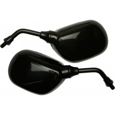 MINI SCOOTER MIRRORS 8MM BLACK MINI SCOOTER MIRRORS 8MM BLACK