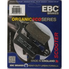 BRAKE PADS SFA492 ORGANIC