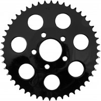 GLOSS BLACK REAR SPROCKET 48T DISHED BIG TWIN 00-13