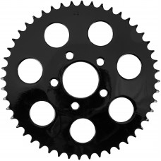GLOSS BLACK REAR SPROCKET 48T DISHED BIG TWIN 00-13