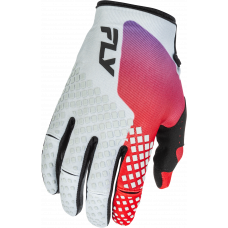 YOUTH KINETIC GLOVES GREY/RED/PURPLE/BLACK YL