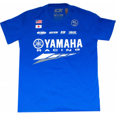YAMAHA FACTORY T-SHIRT BLUE LG