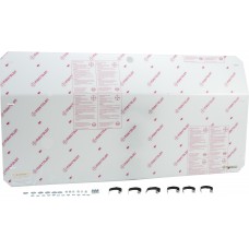 FULL REAR WINDSHIELD POL MID SIZE