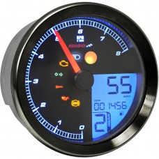 KOSO TNT-B GAUGE BLACK YAM BOLT
