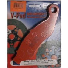 BRAKE PADS FA638V SEMI-SINTERED V SERIES
