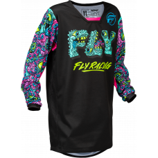 YOUTH KINETIC MUTANT JERSEY BLACK/MULTI YL