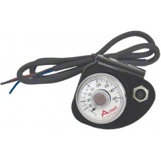 PRESSURE GAUGE & BRACKET W/TOGGLE SWITCH BLACK