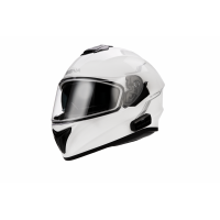 OUTFORCE FULL FACE HELMET BLUETOOTH GLOSSY WHITE 2X