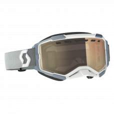 FURY SNOWCROSS GOGGLE WHITE/ GREY LS BRONZE CHROME FURY SNOWCROSS GOGGLE WHITE/ GREY LS BRONZE CHROME