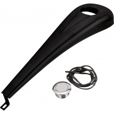DRESSER DASH KIT 6 GALLON TANK GLOSS BLACK `08-21 FLH/T DRESSER DASH KIT 6 GALLON TANK GLOSS BLACK `08-21 FLH/T