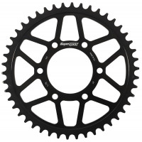 REAR EDGE SPROCKET STEEL 46T-520 BLK KAW/POL