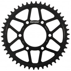 REAR EDGE SPROCKET STEEL 46T-520 BLK KAW/POL