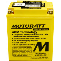 BATTERY MBTX14AU SEALED FACTORY ACTIVATED