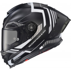 APEX EXO-WARP FULL FACE HELMET ATARAX BLACK/WHITE 2X