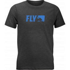 FLY YOUTH PRIMARY TEE CHARCOAL YL