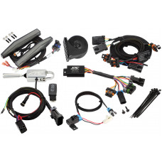 AUTO TURN SIGNAL KIT W/ BILLET LEVER AND FRONT DRL LIGHTS CAN AUTO TURN SIGNAL KIT W/ BILLET LEVER AND FRONT DRL LIGHTS CAN