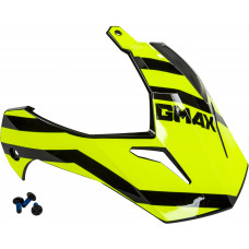 VISOR W/SCREWS TRAPPER BLACK/HI-VIS GM-11S
