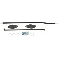 FORWARD CONTROL EXTENSION DYNA 06-17 BLACK